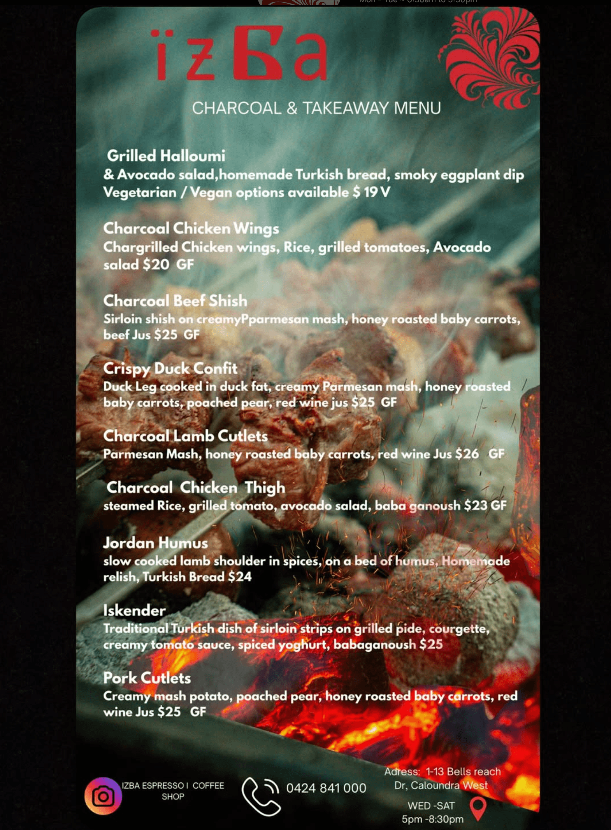 Dinner Menu
